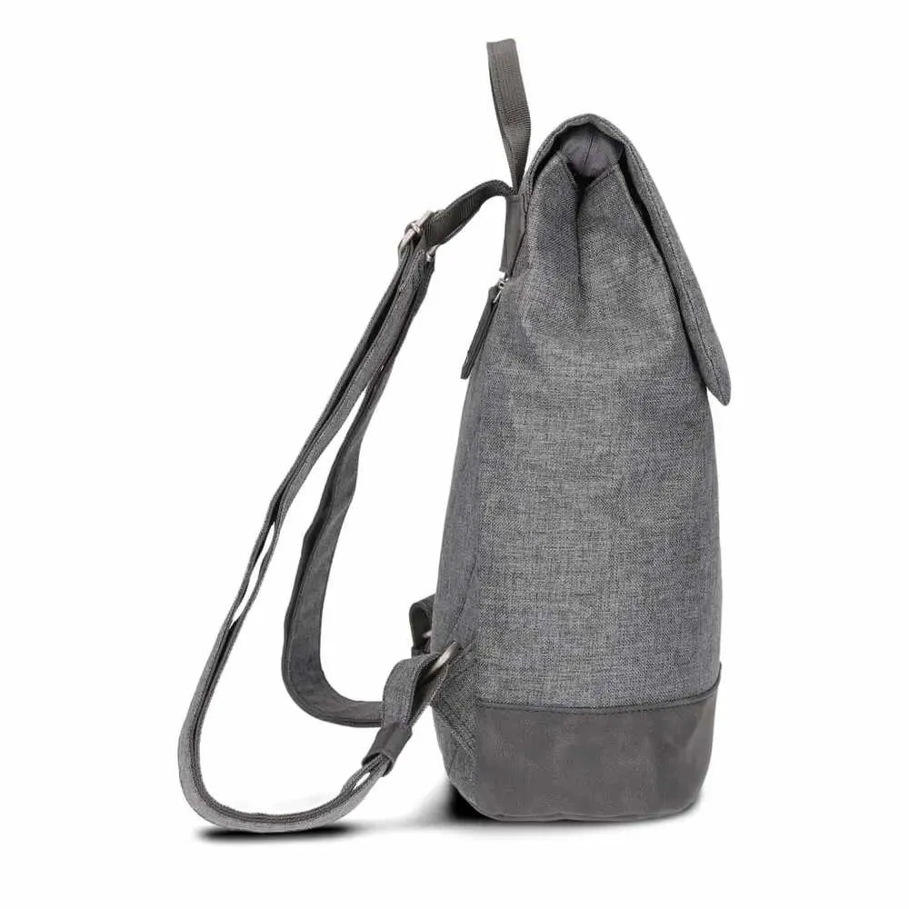 ZWEI Rucksack Grau Textil ZWEI Rucksack Grau Textil