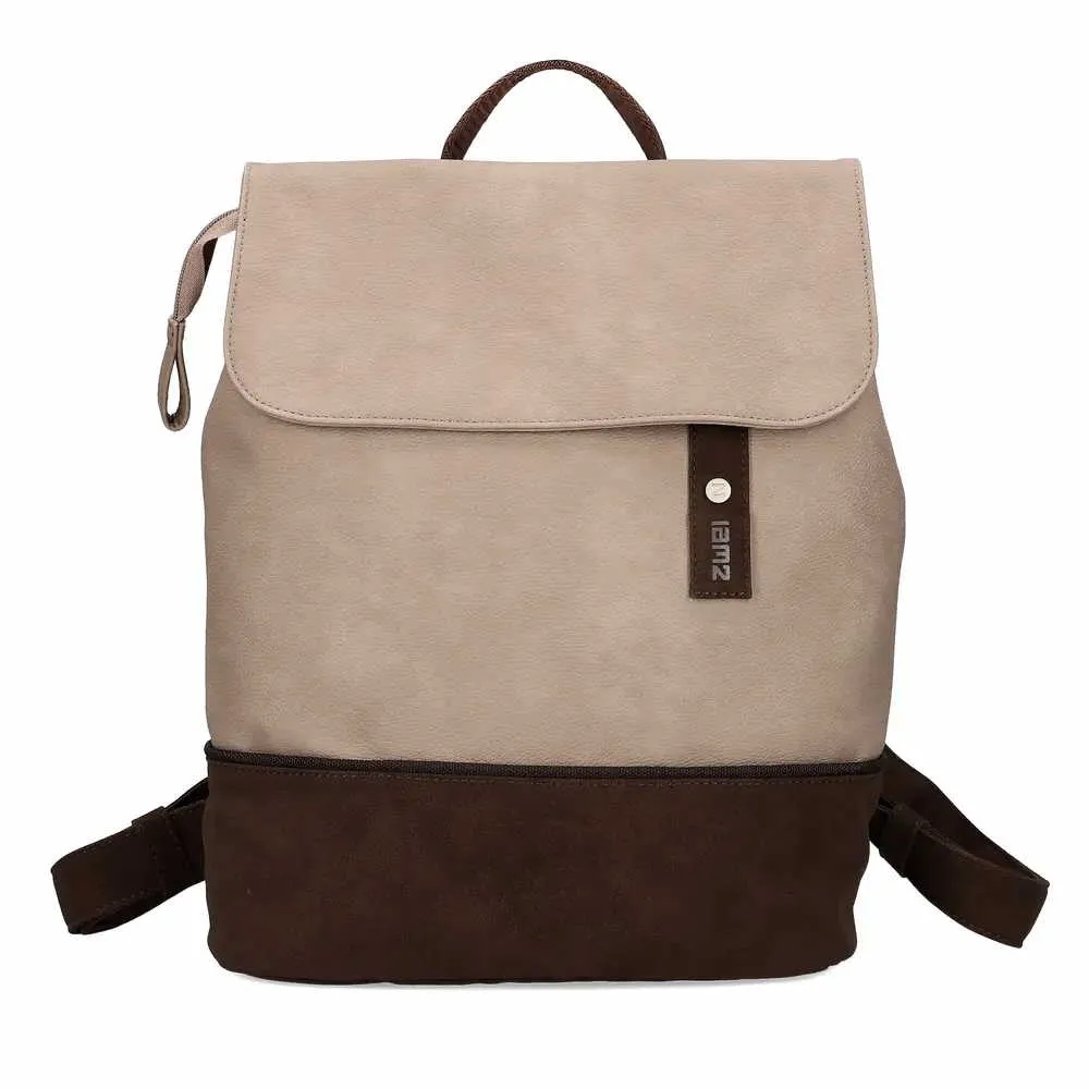 ZWEI Jana Rucksack Beige Lederimitat ZWEI Jana Rucksack Beige Lederimitat