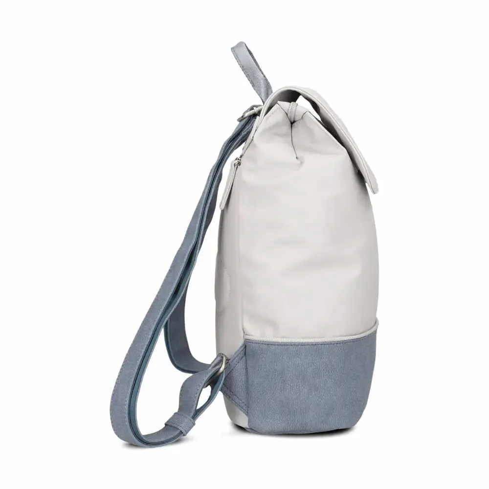 ZWEI Jana Rucksack Hellblau Lederimitat 