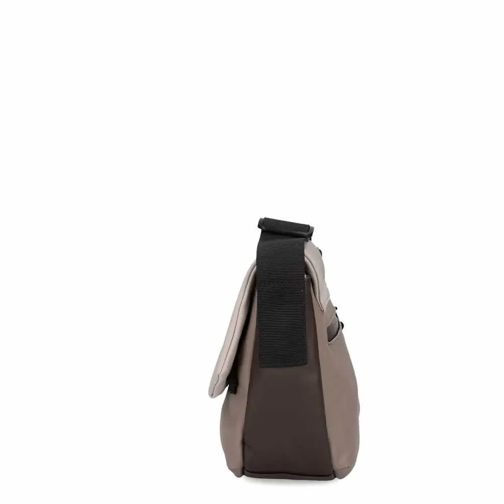 ZWEI Mademoiselle Handtasche mit Überschlag Beige Lederimitat ZWEI Mademoiselle Handtasche mit Überschlag Beige Lederimitat