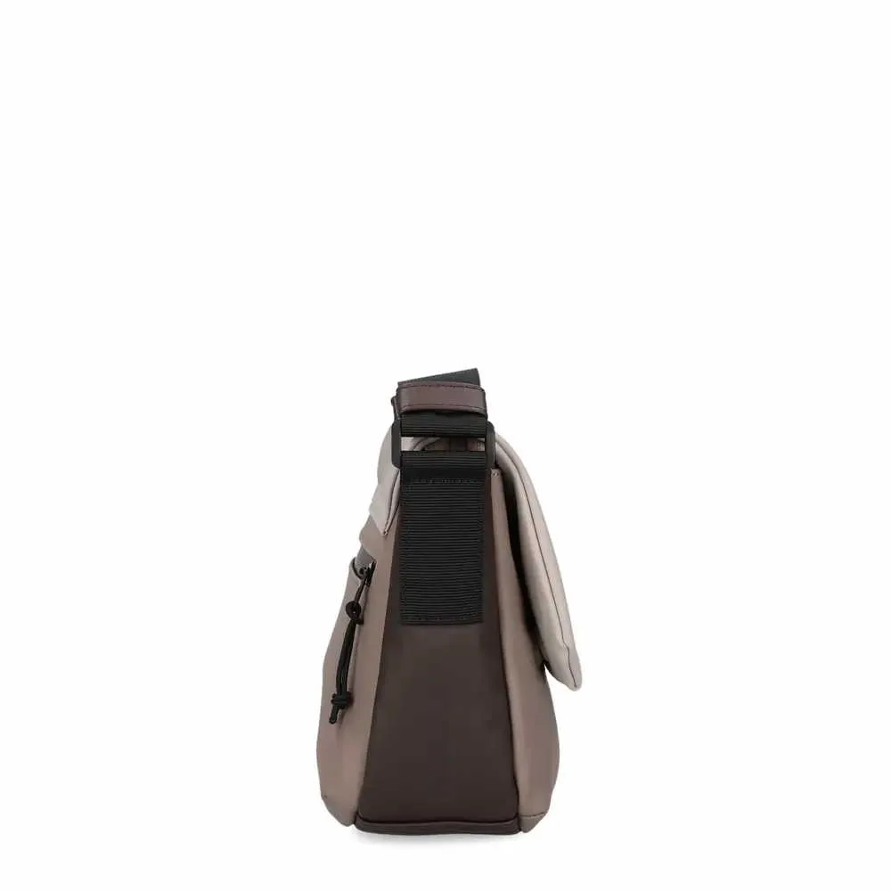 ZWEI Mademoiselle Handtasche mit Überschlag Beige Lederimitat ZWEI Mademoiselle Handtasche mit Überschlag Beige Lederimitat