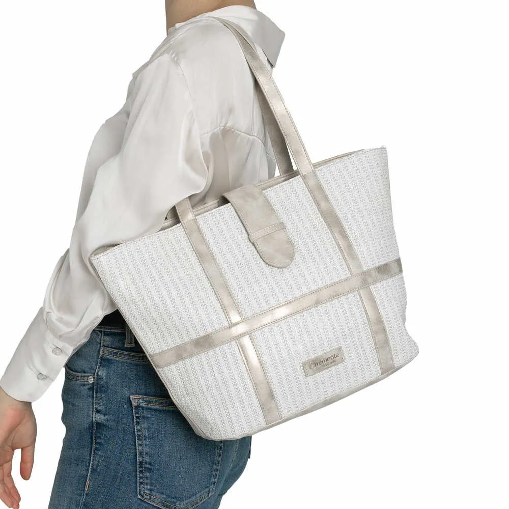 REMONTE Sommertasche Weiss Lederimitat REMONTE Sommertasche Weiss Lederimitat