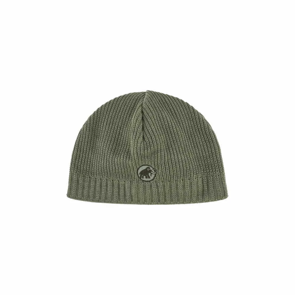 MAMMUT feinmaschig, Logo Mütze Olive Textil MAMMUT feinmaschig, Logo Mütze Olive Textil