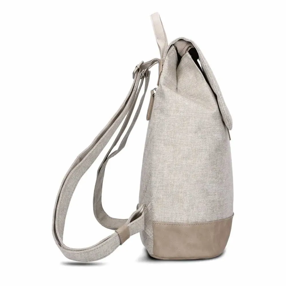 ZWEI Olli Rucksack Beige Textil 