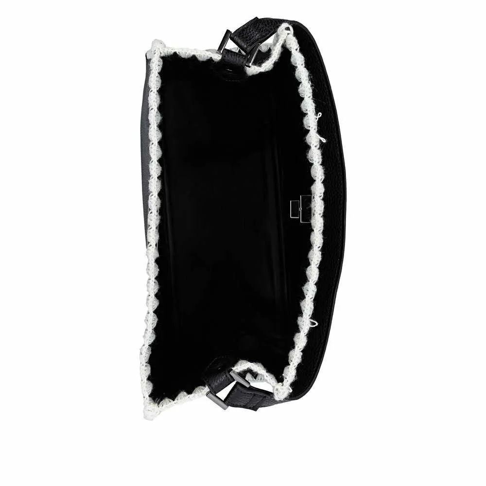 REMONTE Sommertasche Schwarz Lederimitat  Bag in Bag 