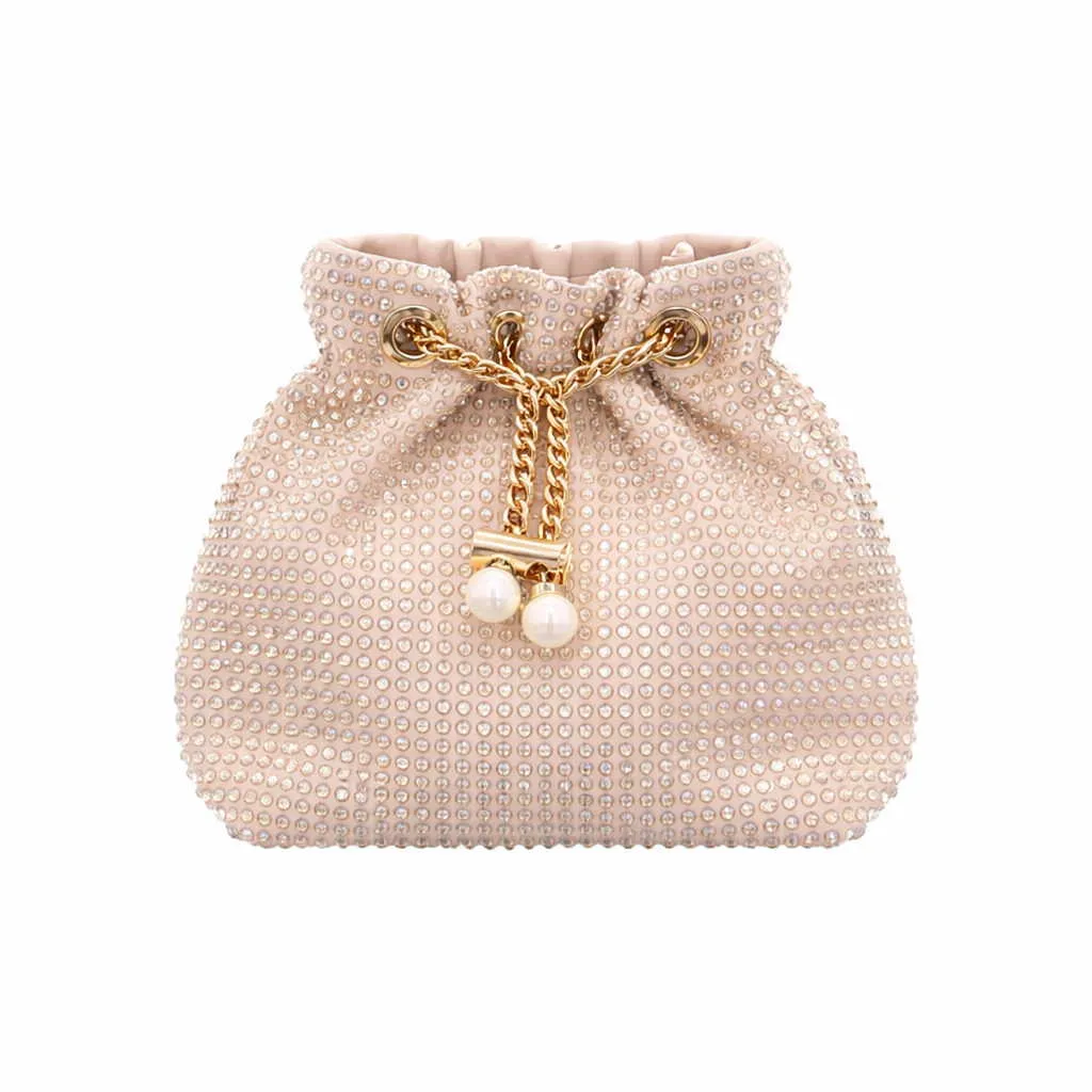 LA STRADA Clutch / Abendtasche Gold Textil LA STRADA Clutch / Abendtasche Gold Textil