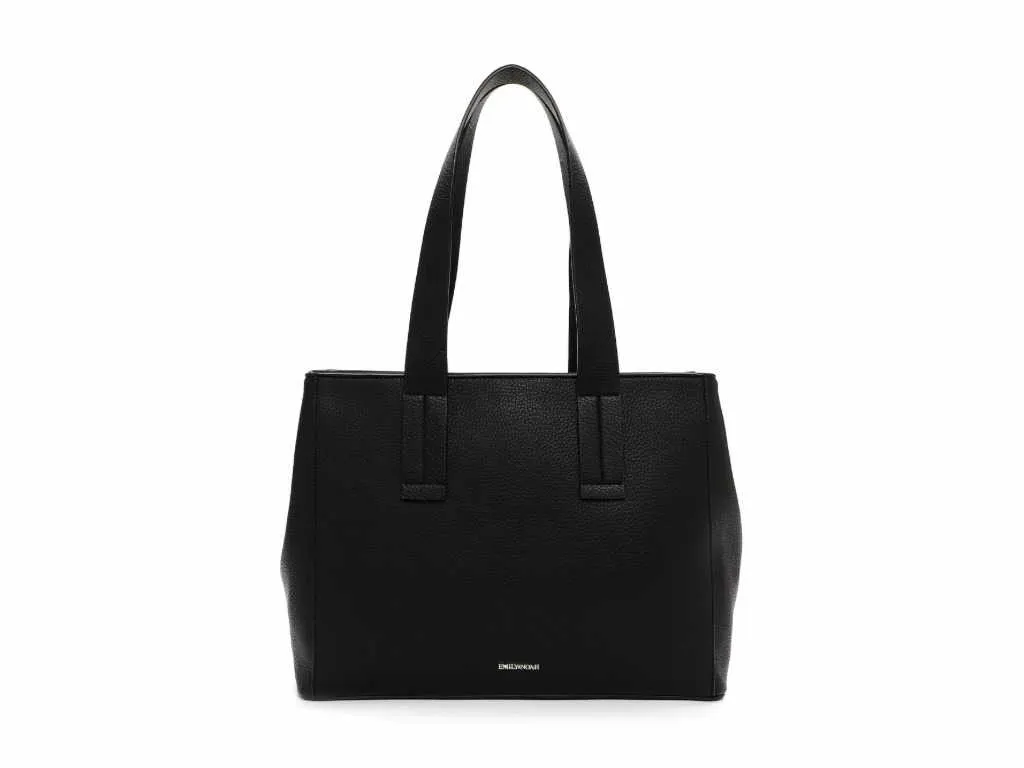 EMILY & NOAH Shopper Schwarz Lederimitat EMILY & NOAH Shopper Schwarz Lederimitat