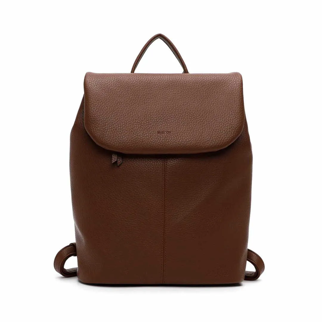 RUE68 Rucksack Cognac Lederimitat RUE68 Rucksack Cognac Lederimitat