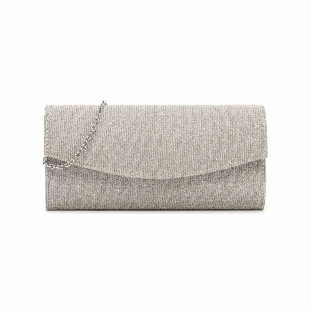 TAMARIS Clutch / Abendtasche Gold Textil TAMARIS Clutch / Abendtasche Gold Textil