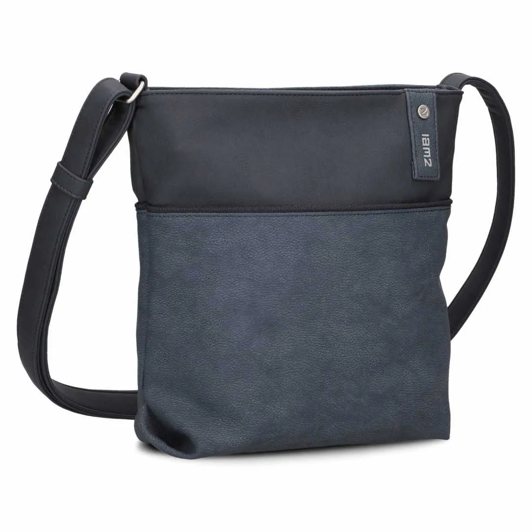 ZWEI Beuteltasche Schwarz Lederimitat ZWEI Beuteltasche Schwarz Lederimitat