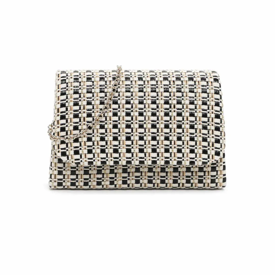 TAMARIS Clutch / Abendtasche Schwarz Lederimitat TAMARIS Clutch / Abendtasche Schwarz Lederimitat