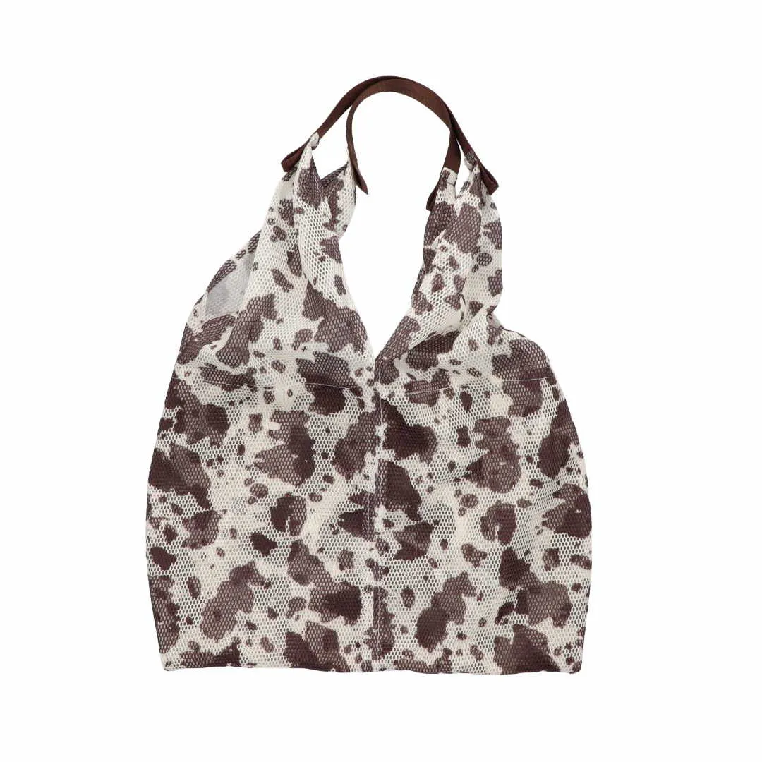 LA STRADA Sommertasche Weiss Textil 