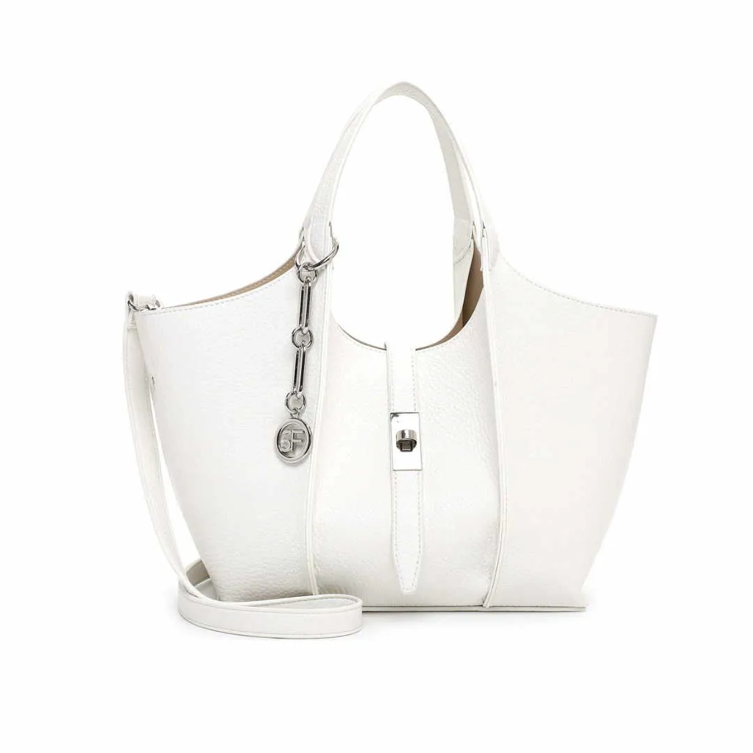 SURI FREY Shopper Weiss Lederimitat SURI FREY Shopper Weiss Lederimitat