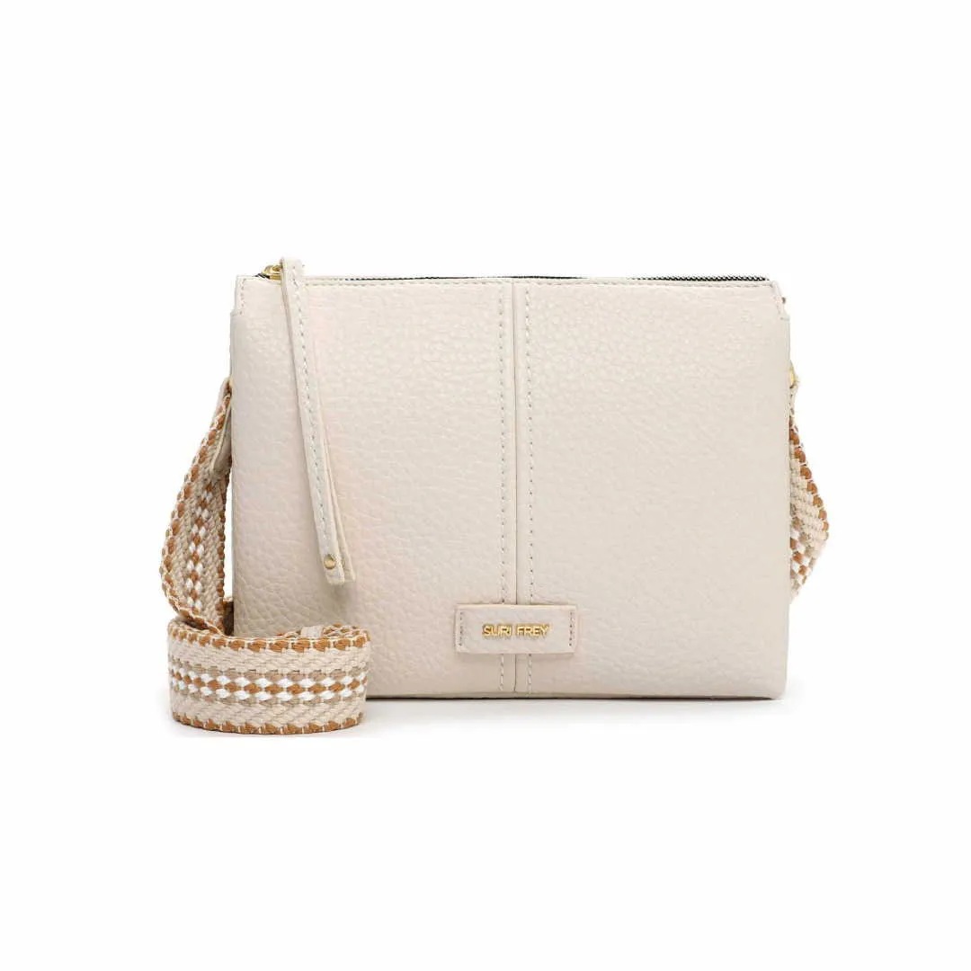 SURI FREY Umhängetasche Beige Lederimitat SURI FREY Umhängetasche Beige Lederimitat