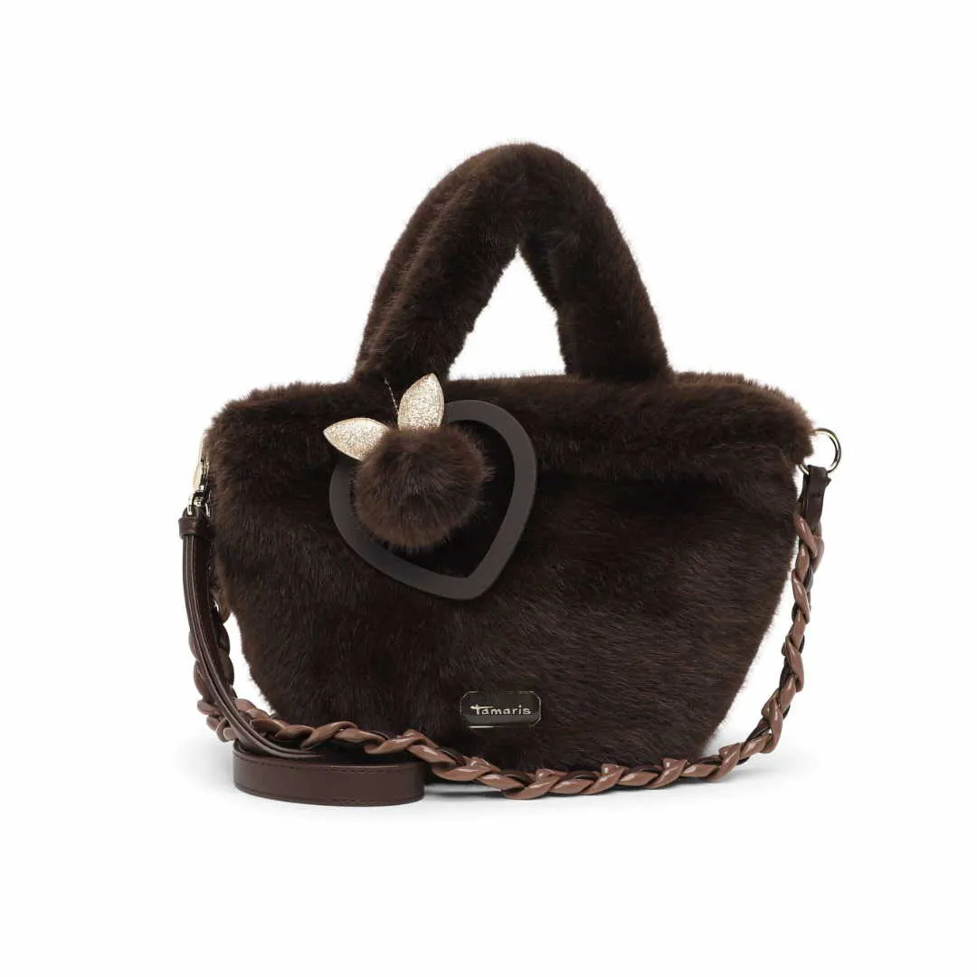 TAMARIS Wintertasche Braun Textil TAMARIS Wintertasche Braun Textil
