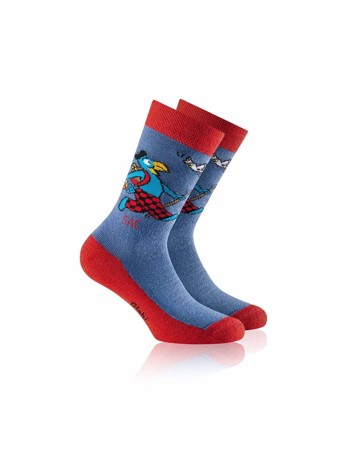 ROHNER Globi Trekkingsocke SAC Funktions-Socken Blau Textil ROHNER Globi Trekkingsocke SAC Funktions-Socken Blau Textil