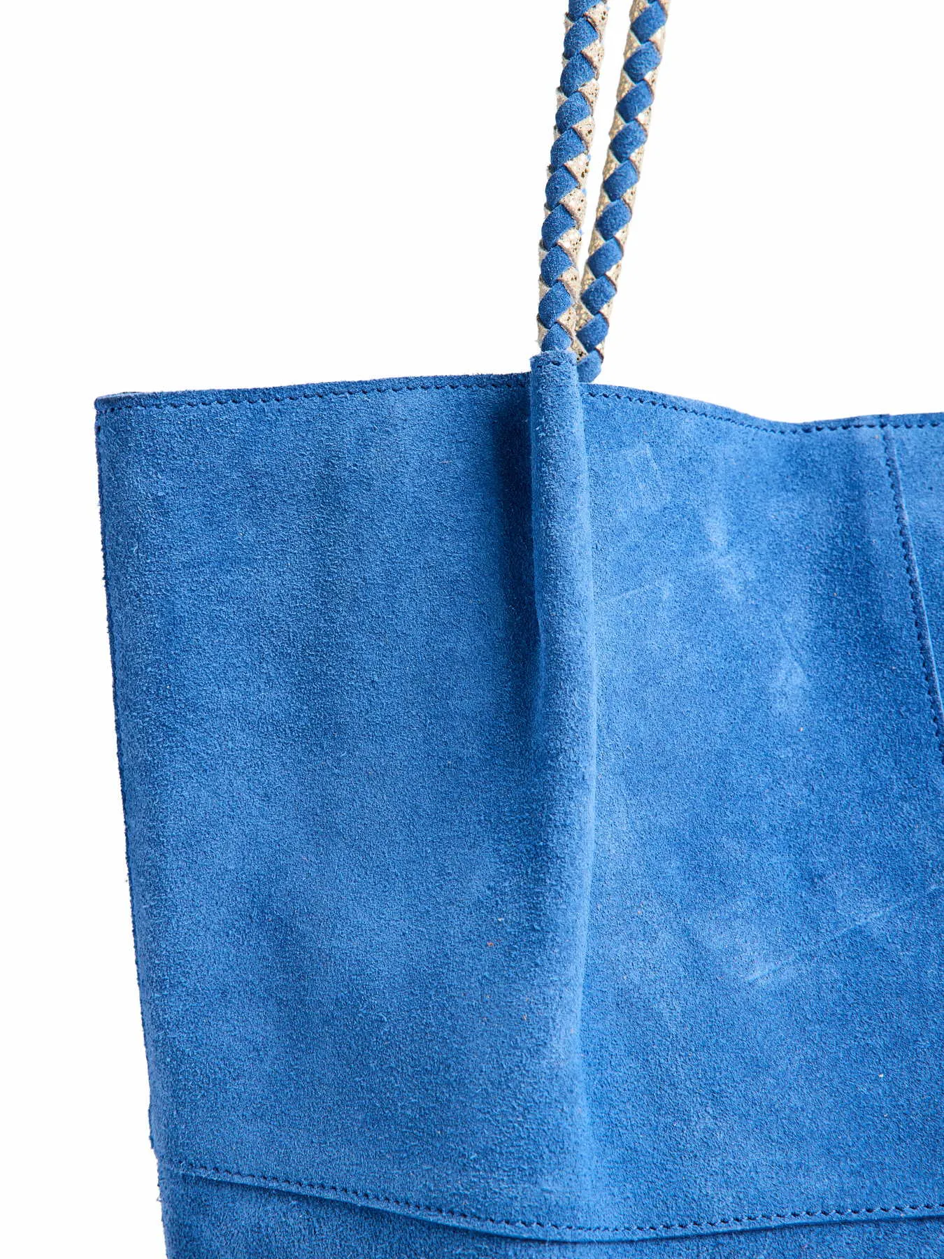 PIECES PCBRIANNA SUEDE SHOPPER FC Shopper Hellblau Leder PIECES PCBRIANNA SUEDE SHOPPER FC Shopper Hellblau Leder