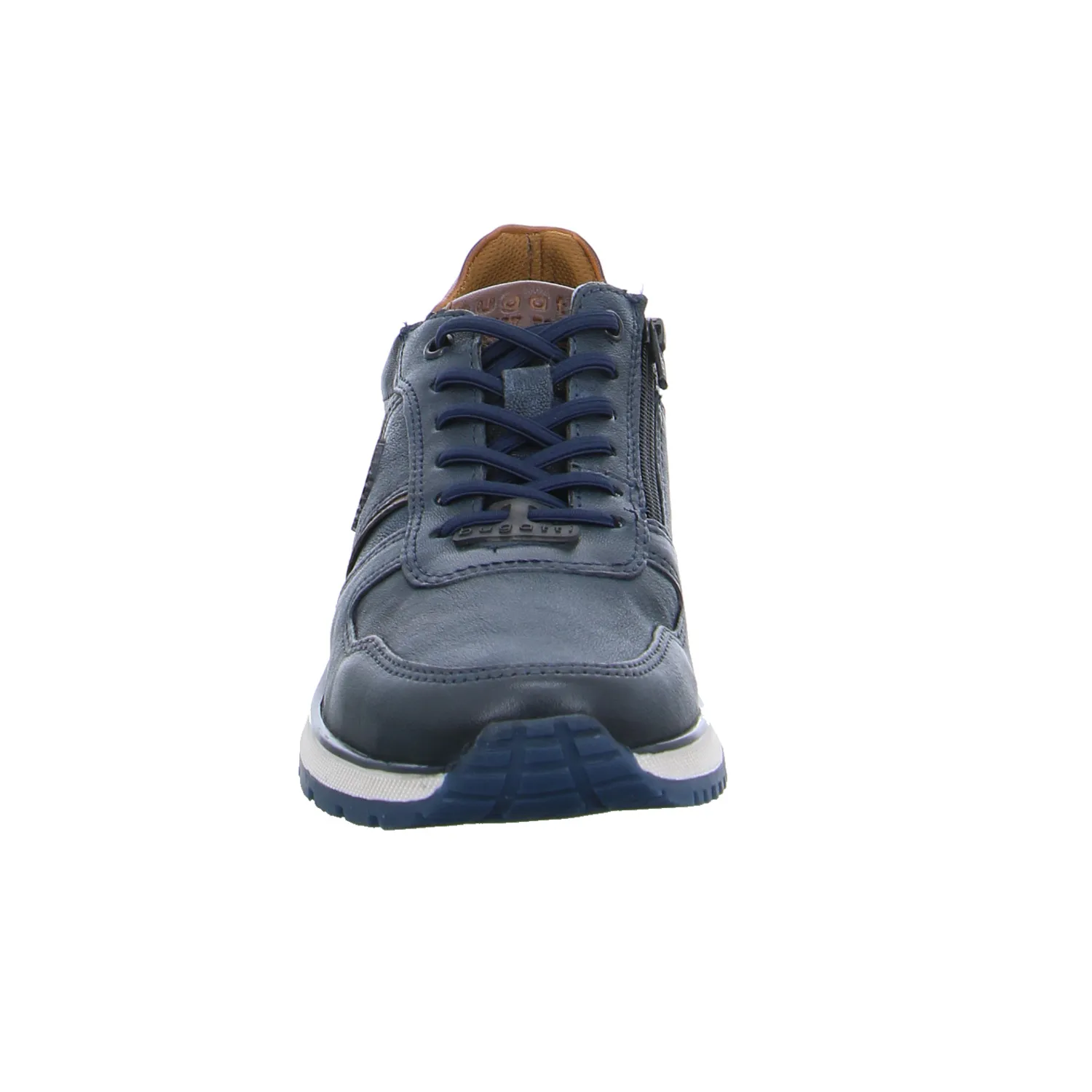 BUGATTI SHOES Halbschuhe Sneaker Blau Leder BUGATTI SHOES Halbschuhe Sneaker Blau Leder