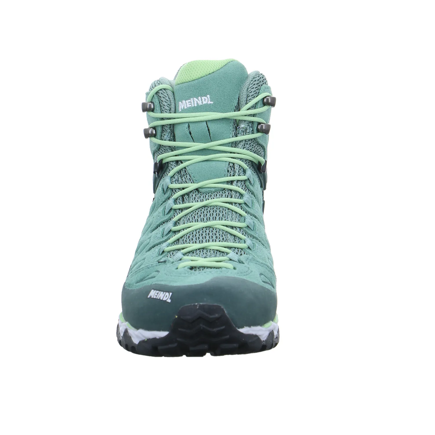 MEINDL Gore-Tex Wander- Bergschuh Damen Pastelgrün Leder MEINDL Gore-Tex Wander- Bergschuh Damen Pastelgrün Leder