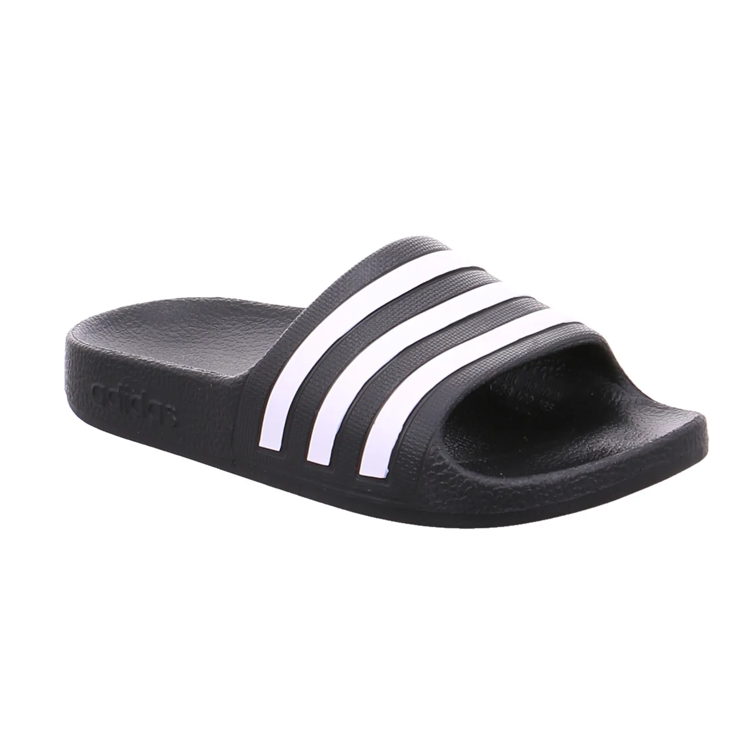 ADIDAS Badeschuhe Kinder Schwarz Synthetik 