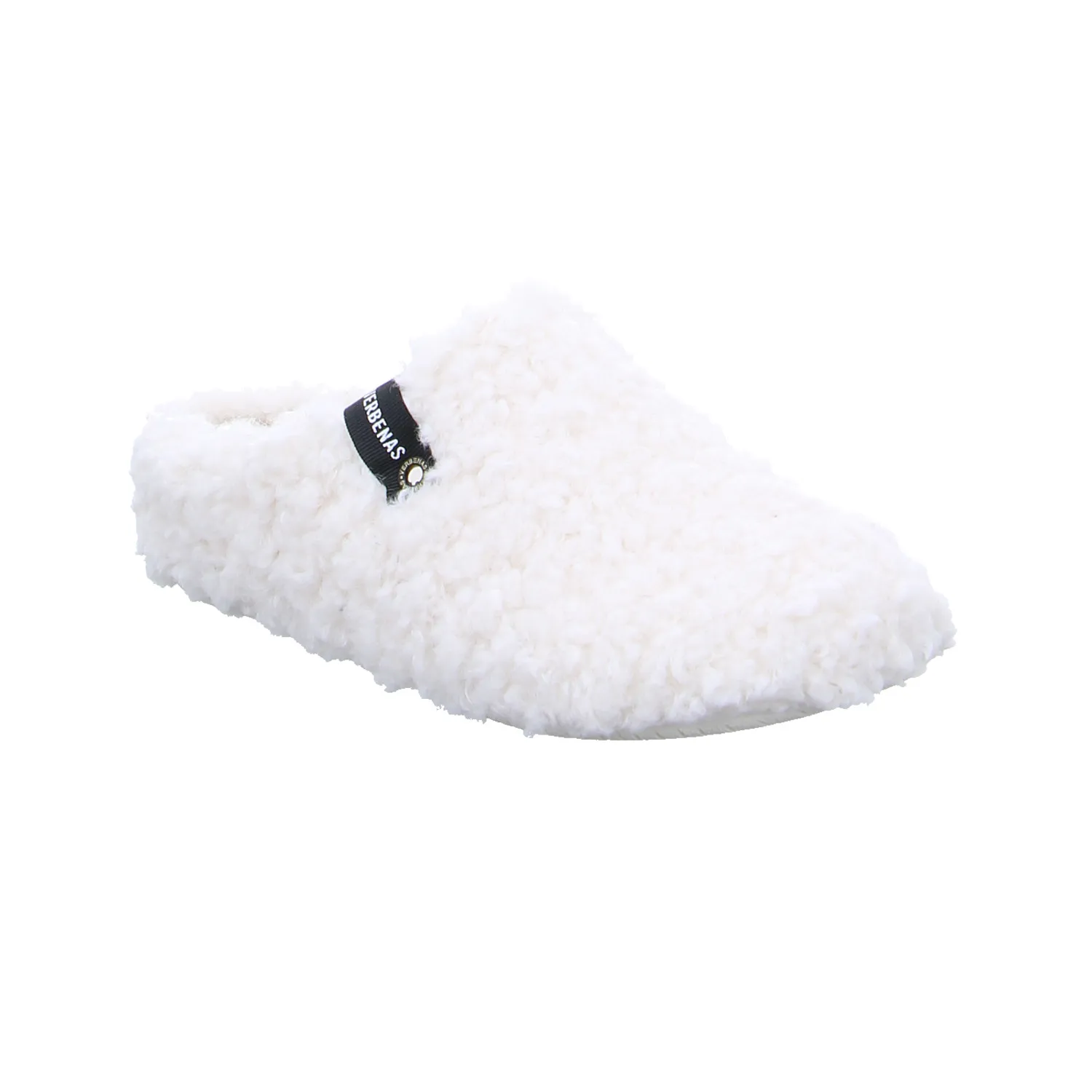 VERBENAS Hausschuh Offwhite Textil 
