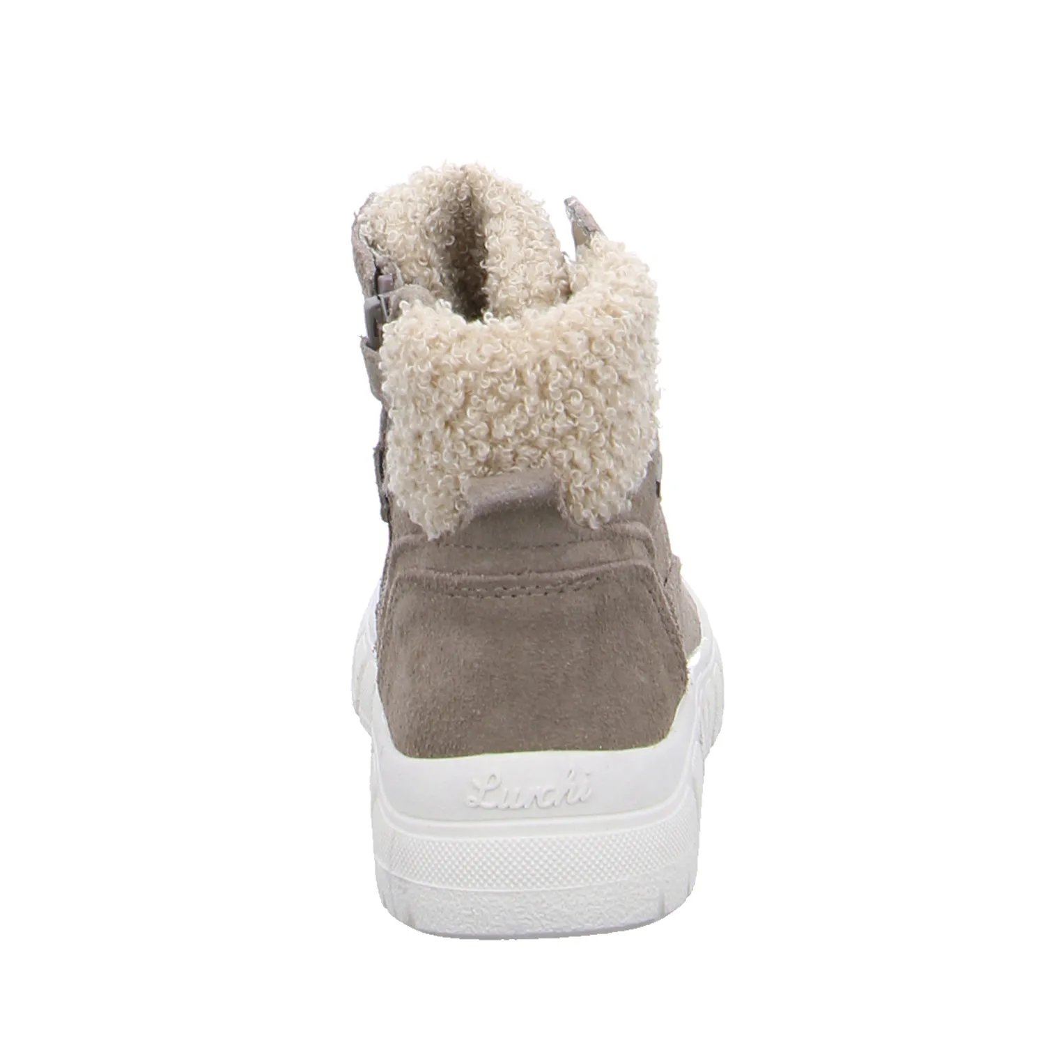 LURCHI Sneaker high Mädchen-Winter-Bottine Taupe Leder LURCHI Sneaker high Mädchen-Winter-Bottine Taupe Leder