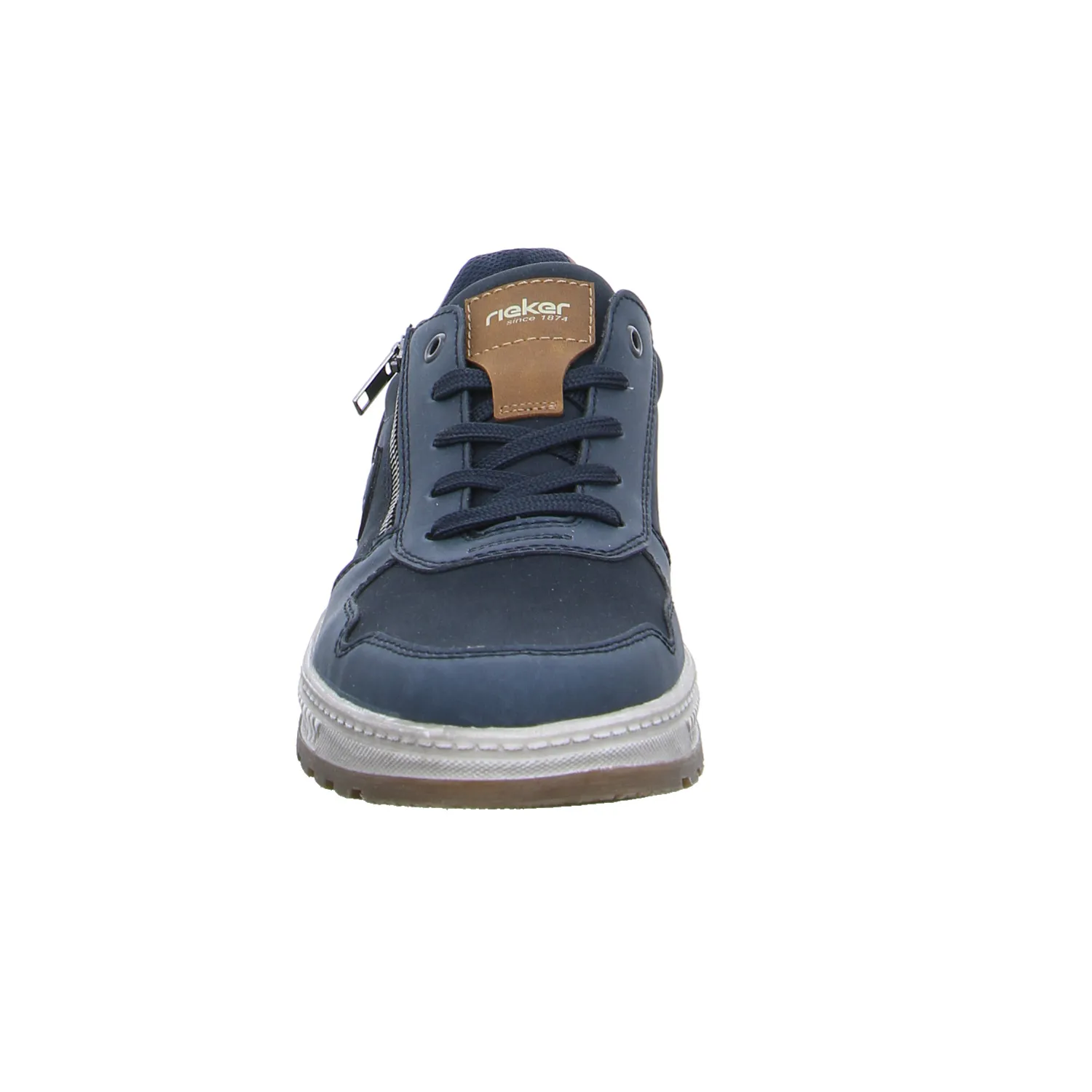 RIEKER Halbschuhe Sneaker Blau Leder RIEKER Halbschuhe Sneaker Blau Leder