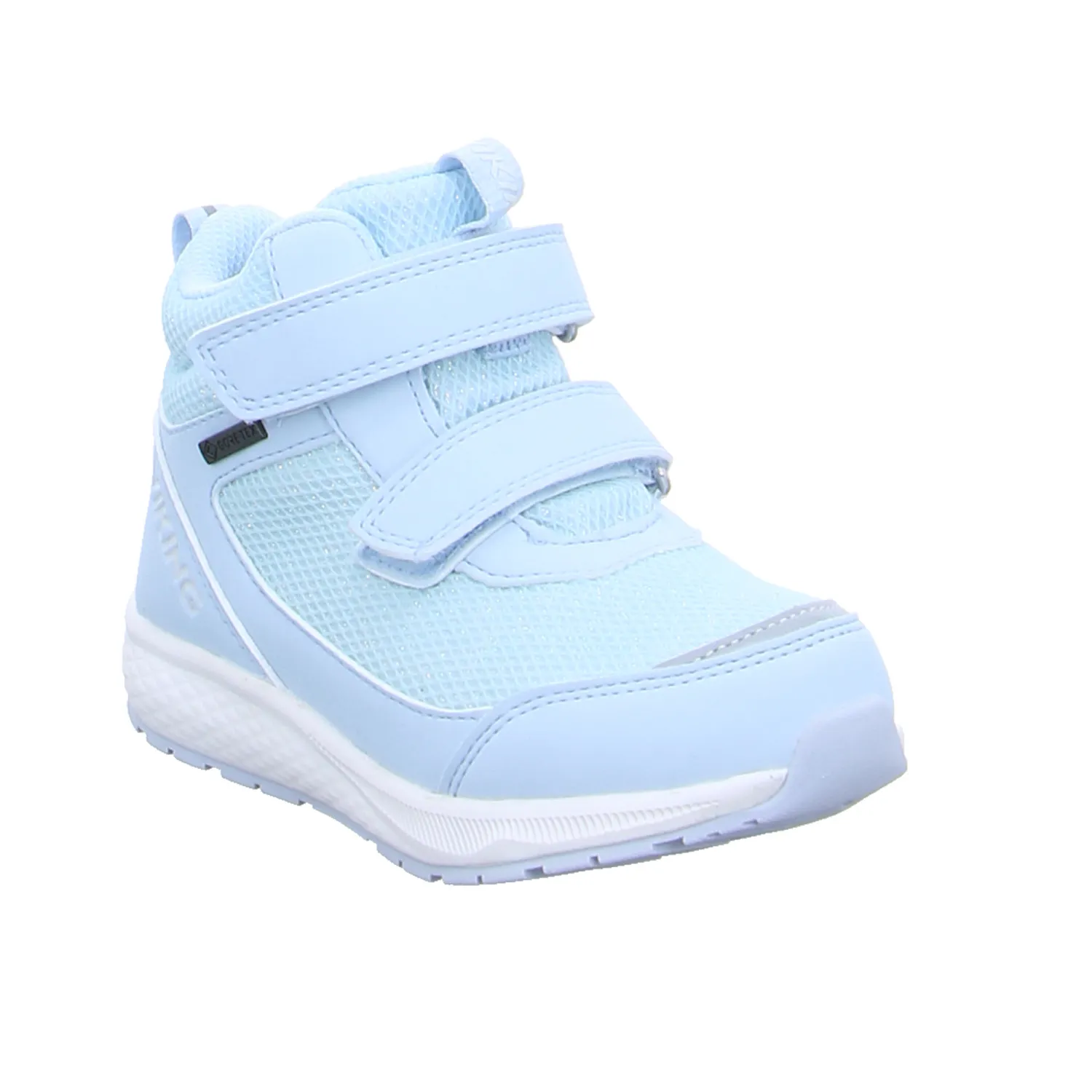 VIKING Sneaker high Kleinkinder-Halbschuh Klett Hellblau Textil VIKING Sneaker high Kleinkinder-Halbschuh Klett Hellblau Textil