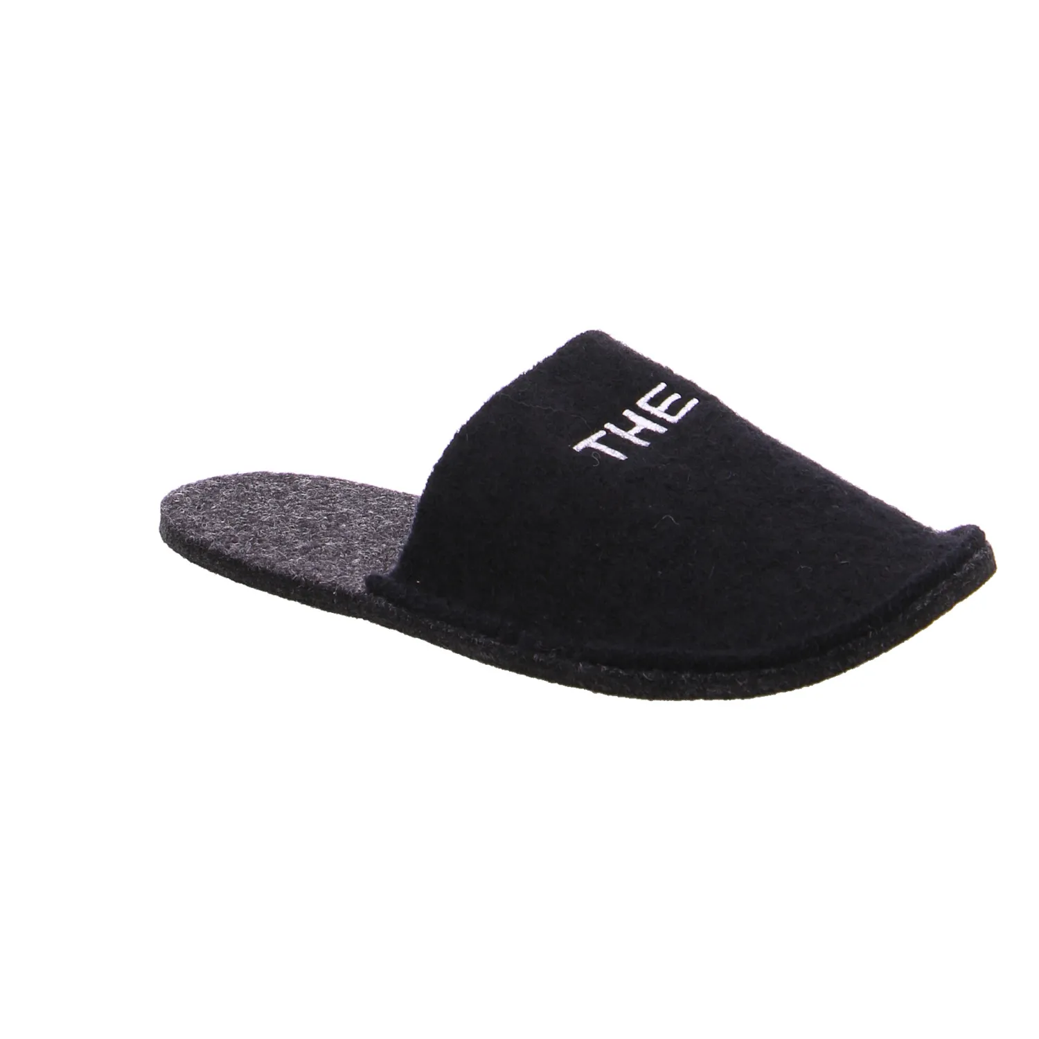 GOTTSTEIN Hausschuhe + Stiefelsocken Schwarz Textil 