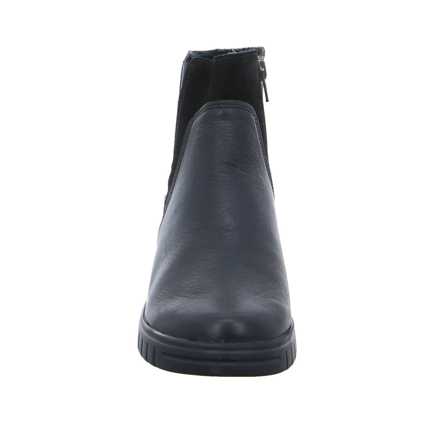 VAN DER LAAN mit 2RV Comfort-Stiefelette Schwarz Leder VAN DER LAAN mit 2RV Comfort-Stiefelette Schwarz Leder