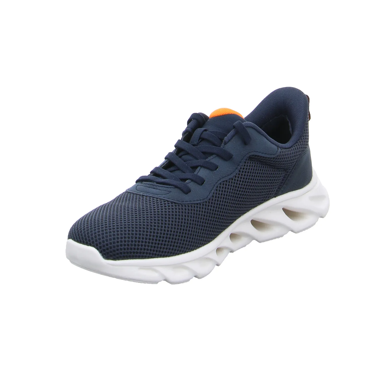 BUGATTI SHOES Halbschuhe Sneaker Stoff Blau Textil BUGATTI SHOES Halbschuhe Sneaker Stoff Blau Textil
