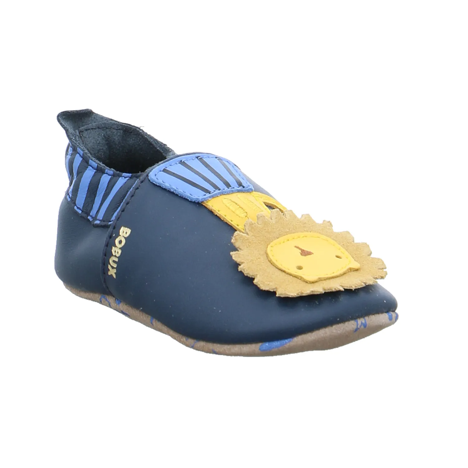 BOBUX Krabbelschuh Dunkelblau Leder BOBUX Krabbelschuh Dunkelblau Leder