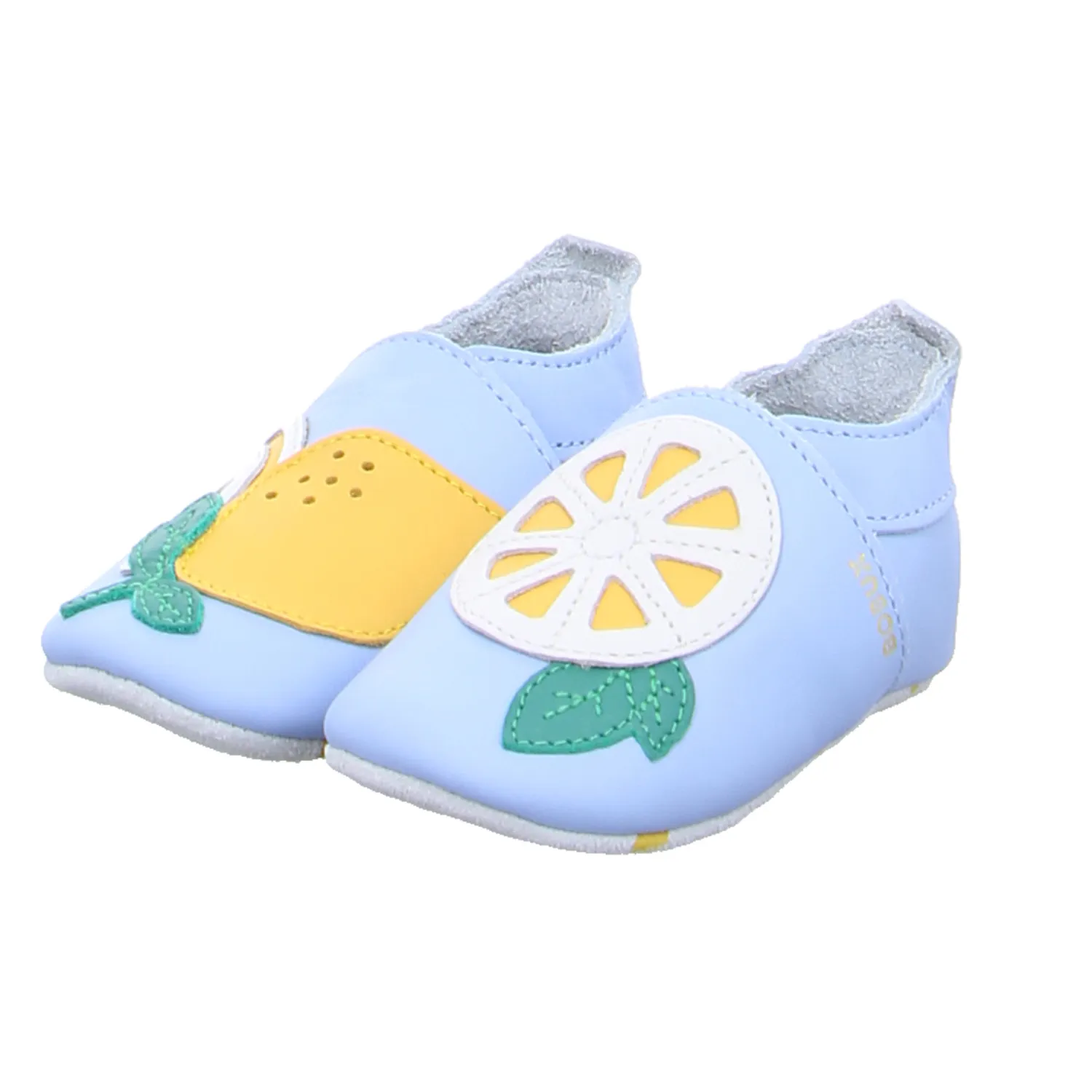 BOBUX soft sole Krabbelschuh Hellblau Leder BOBUX soft sole Krabbelschuh Hellblau Leder