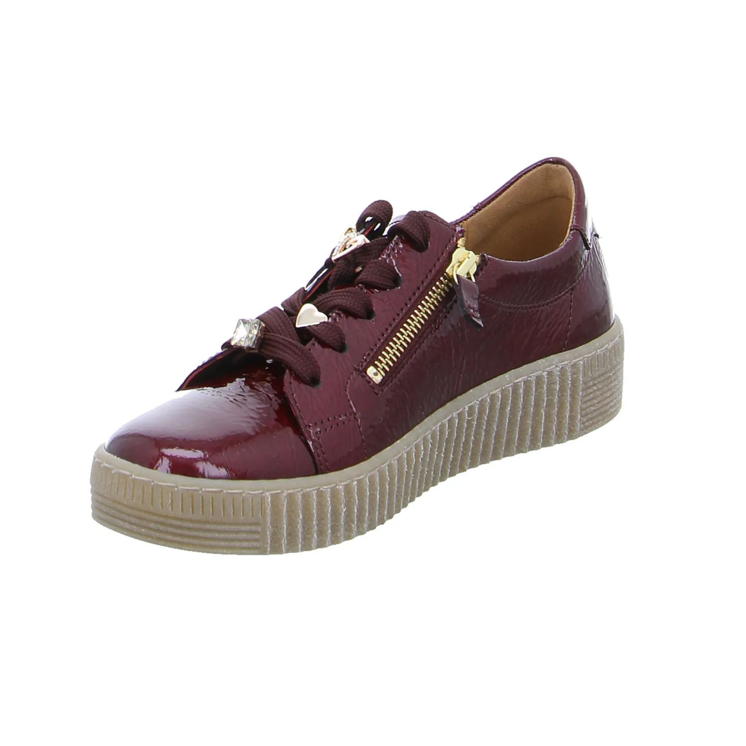 GABOR Sneaker Bordeau Leder GABOR Sneaker Bordeau Leder