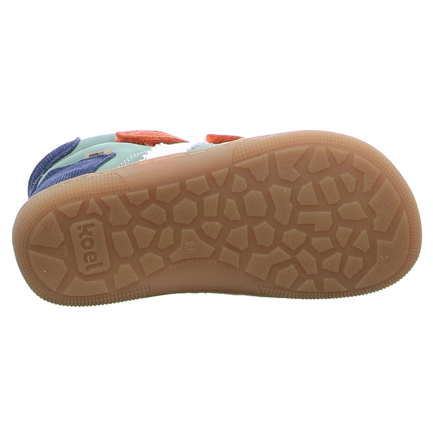 KOEL Barfussschuh Kleinkinder-Winter-Bottine Multicolor Leder KOEL Barfussschuh Kleinkinder-Winter-Bottine Multicolor Leder