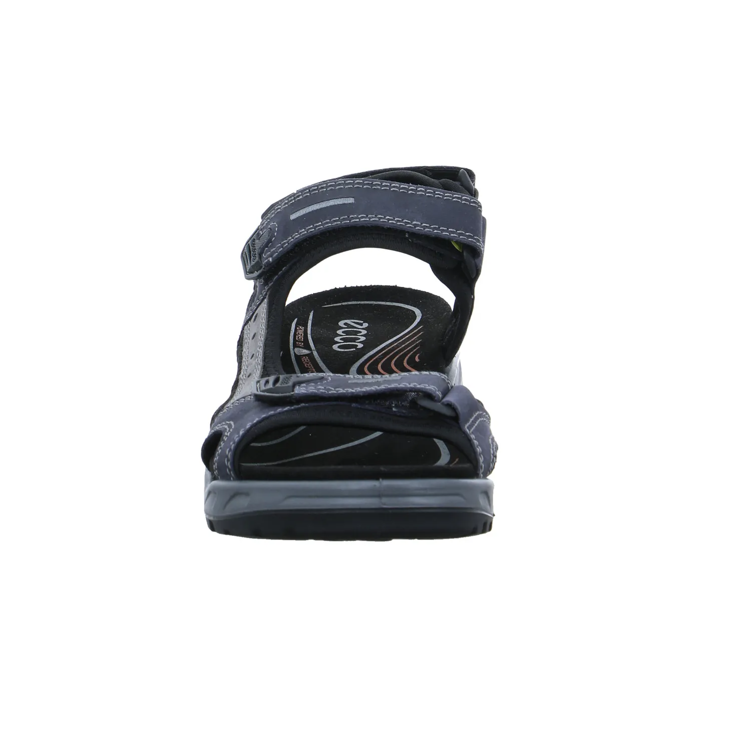 ECCO Sandale Blau Leder ECCO Sandale Blau Leder