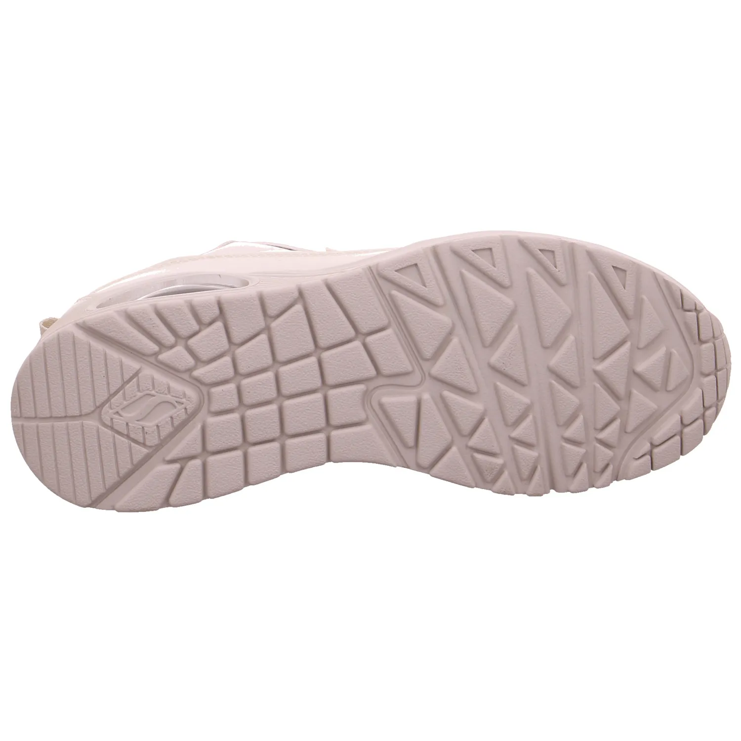 SKECHERS mit Memory Foam Sneaker Beige Lederimitat SKECHERS mit Memory Foam Sneaker Beige Lederimitat