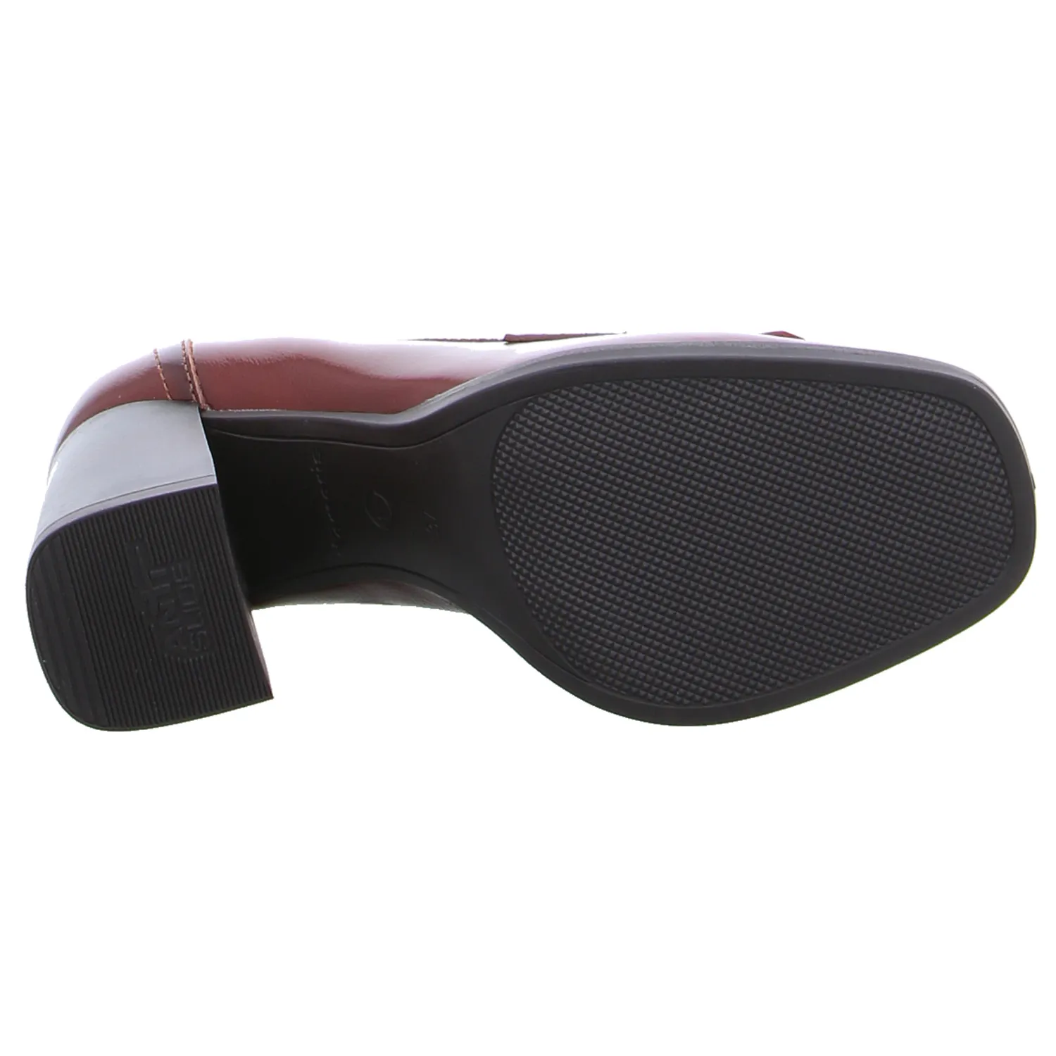TAMARIS Hochfrontpumps Cognac Leder TAMARIS Hochfrontpumps Cognac Leder
