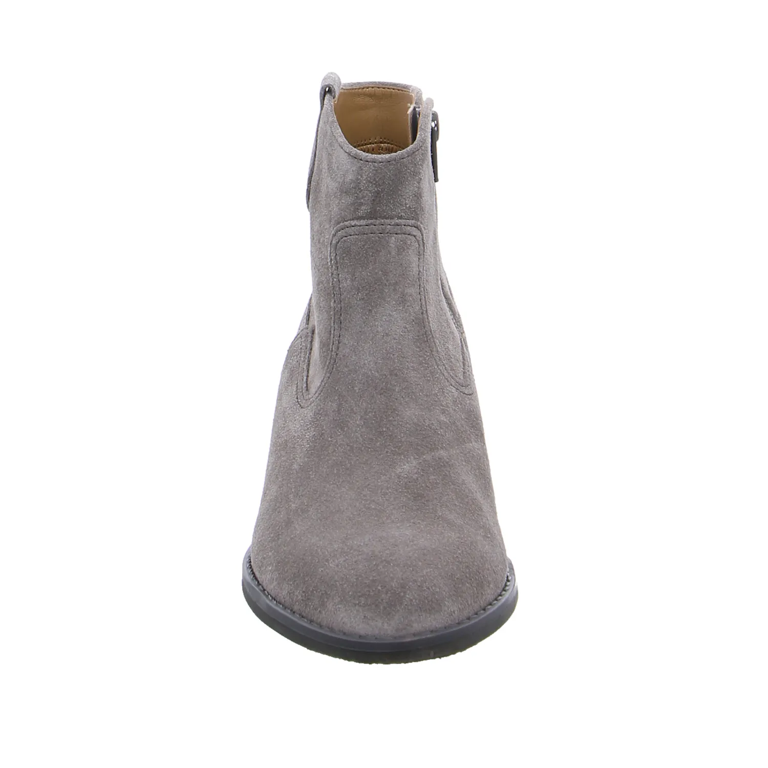 GABOR Stiefel Taupe Leder 
