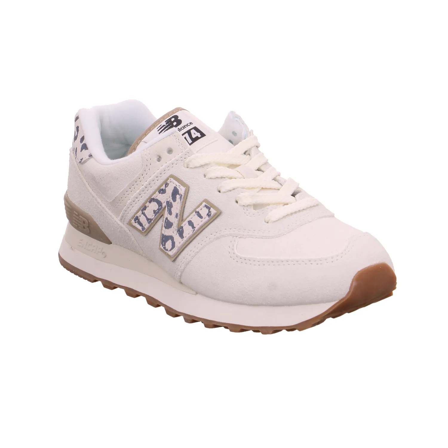 NEW BALANCE WL574XD2 Training Fitnessschuhe Beige Leder 