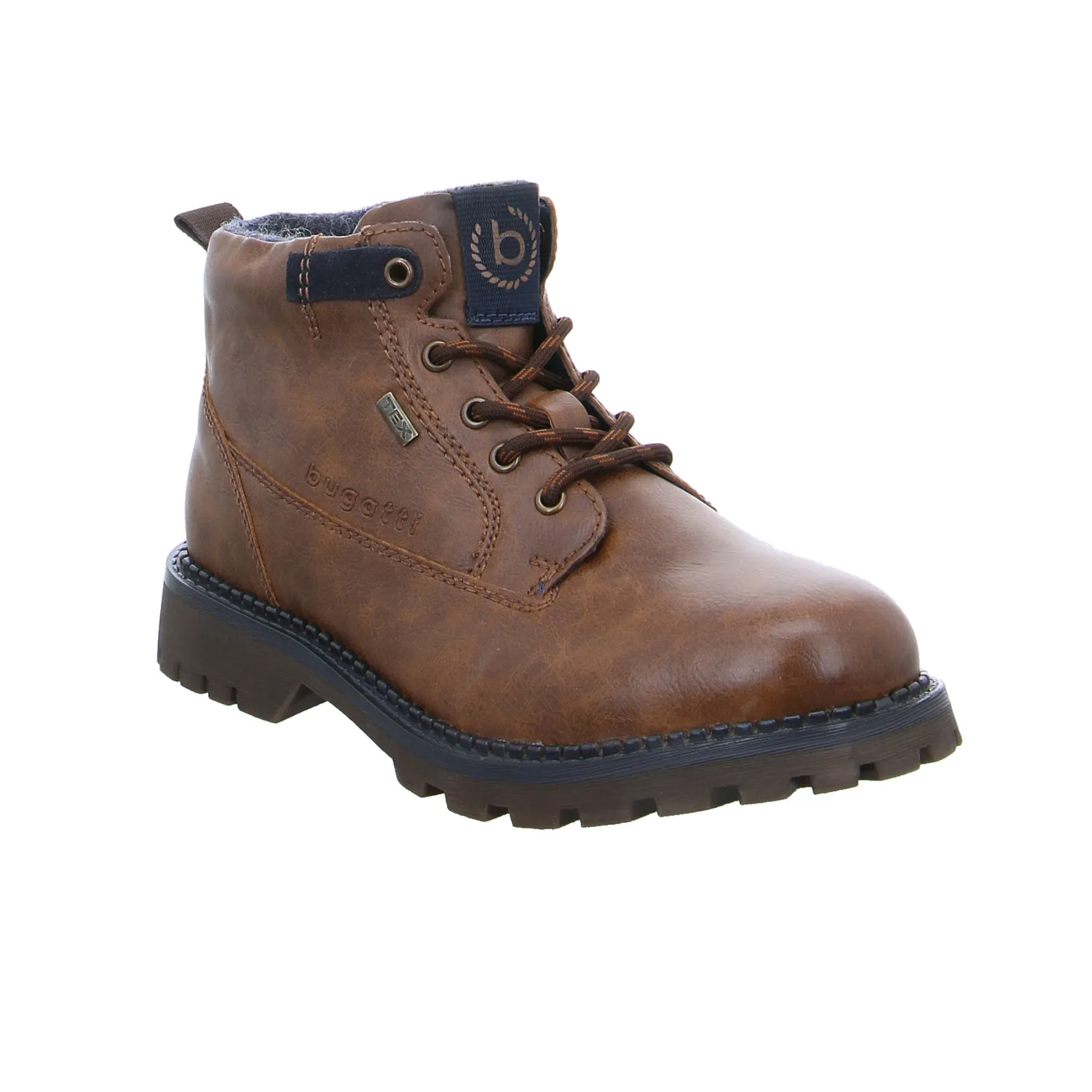 BUGATTI SHOES Winter-Boots Cognac Lederimitat BUGATTI SHOES Winter-Boots Cognac Lederimitat