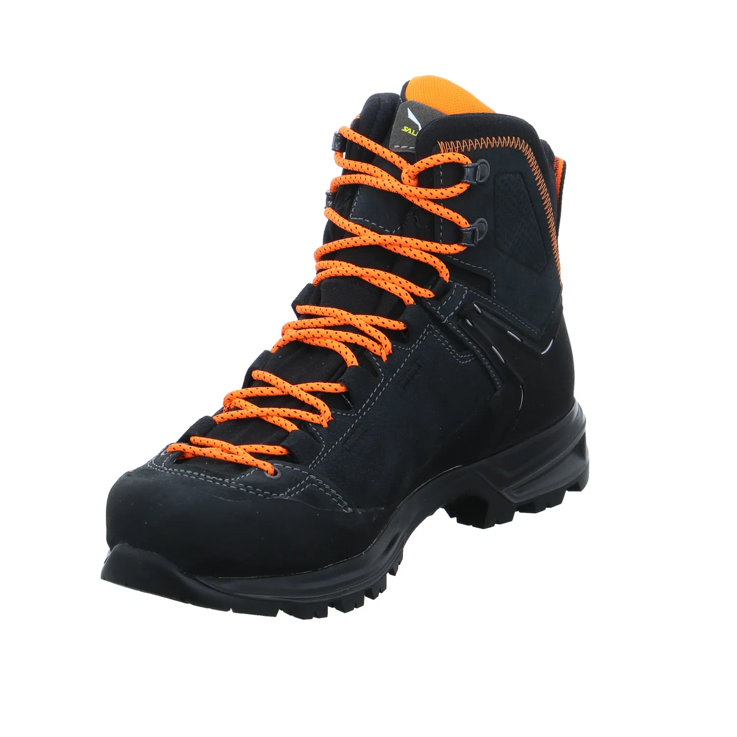 SALEWA Trekkingschuhe Blau Leder SALEWA Trekkingschuhe Blau Leder