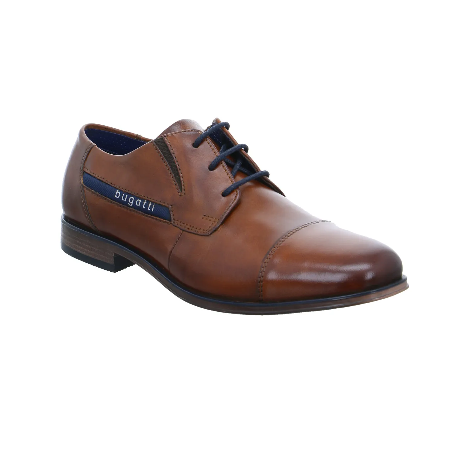 BUGATTI SHOES Halbschuh-City Cognac Leder 