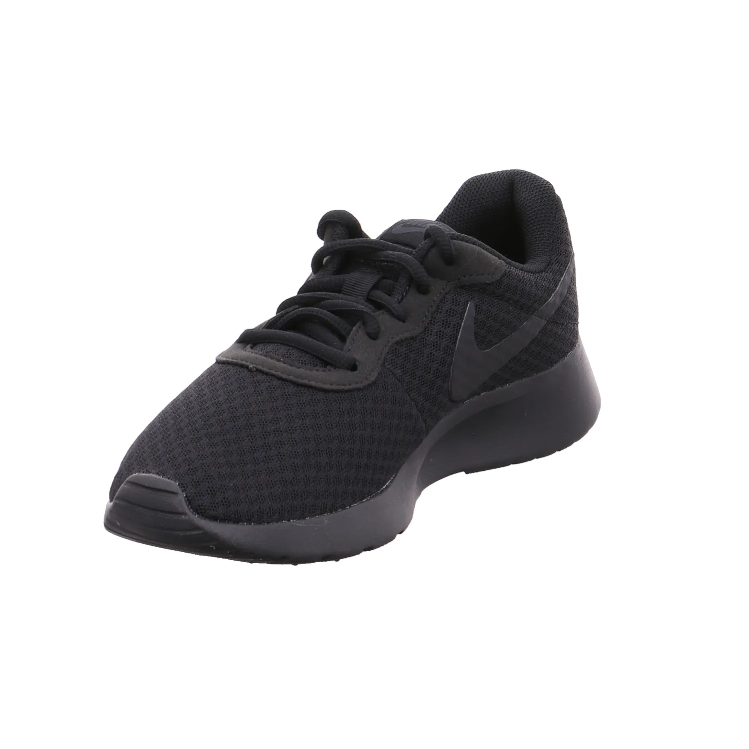 NIKE Schnürer Running Crossschuhe Schwarz Textil NIKE Schnürer Running Crossschuhe Schwarz Textil