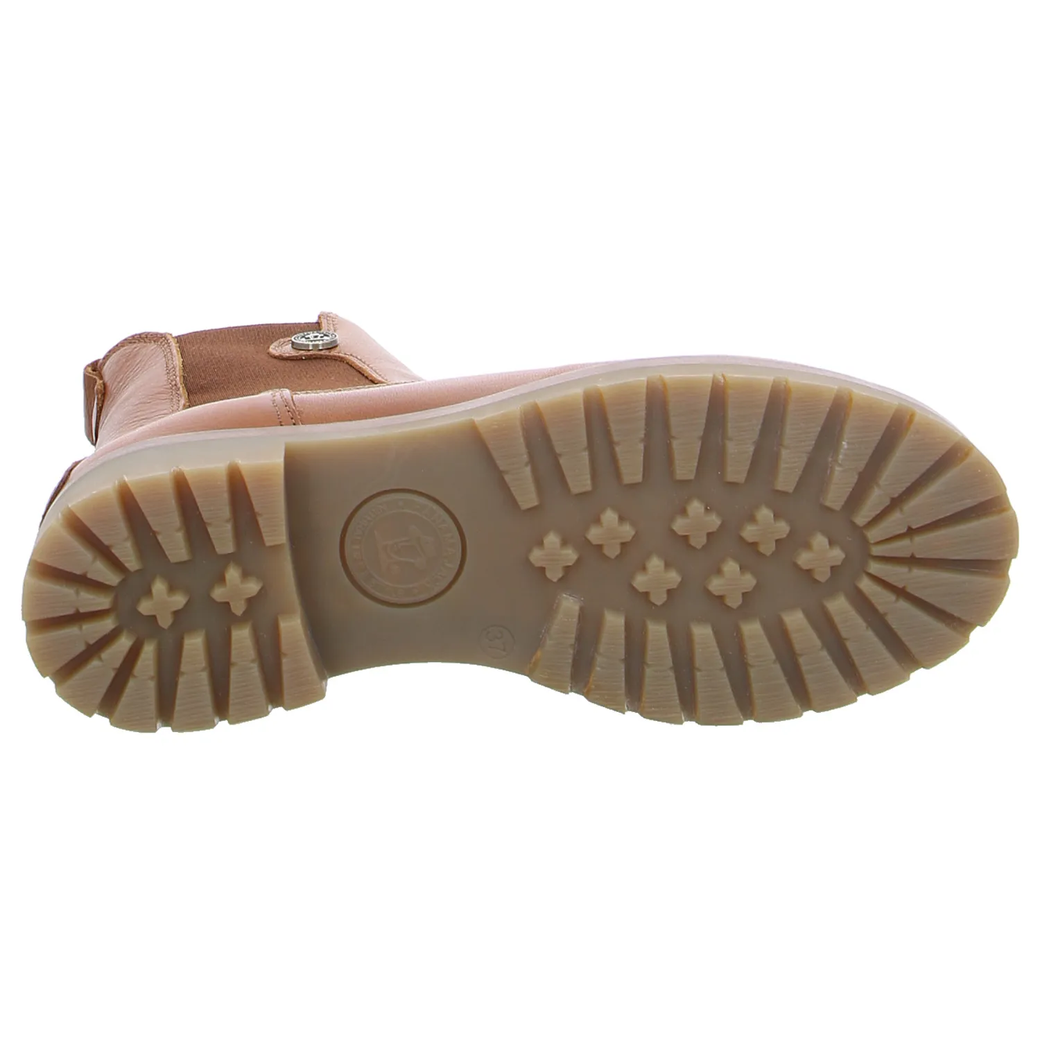 PANAMA JACK mit Lammfell-Futter Boot Cognac Leder PANAMA JACK mit Lammfell-Futter Boot Cognac Leder