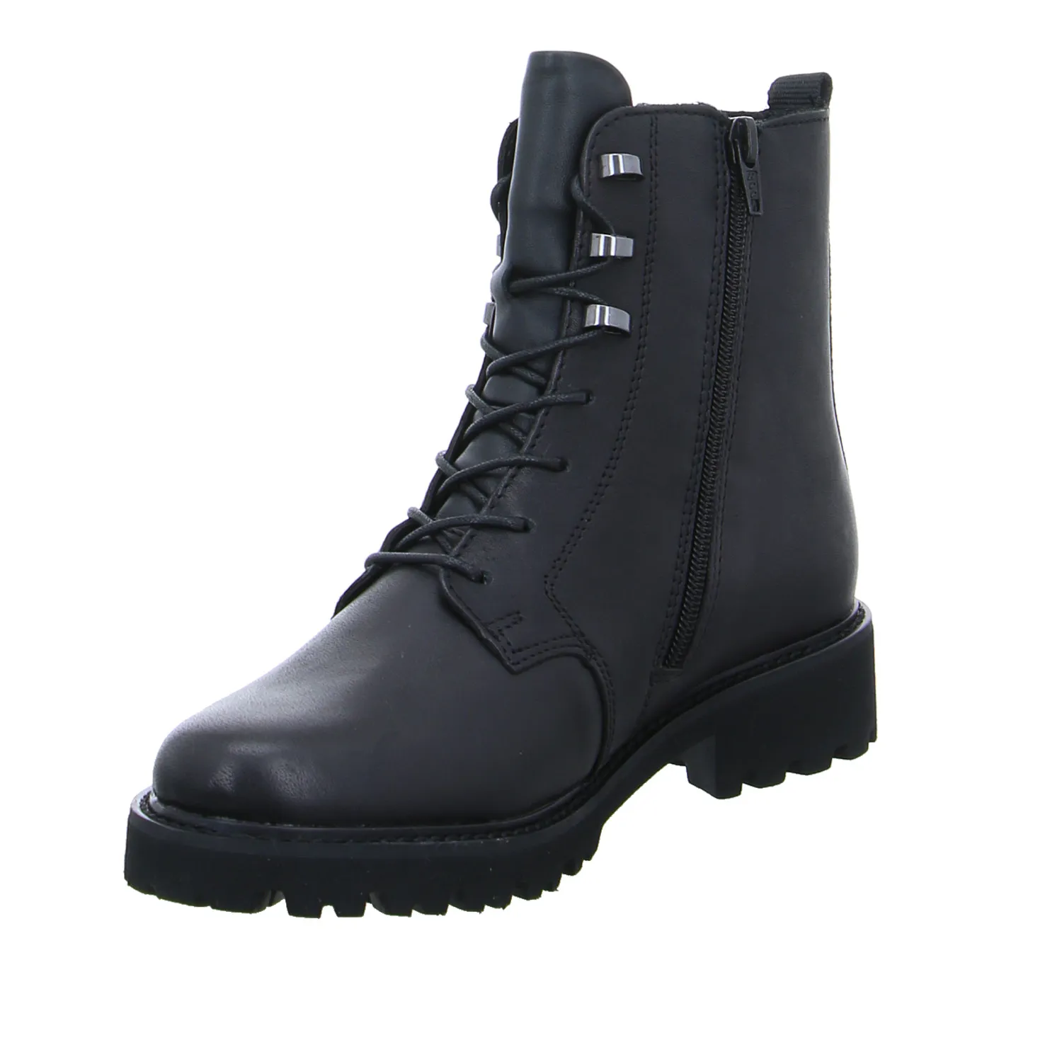 REMONTE Boot Schwarz Leder 