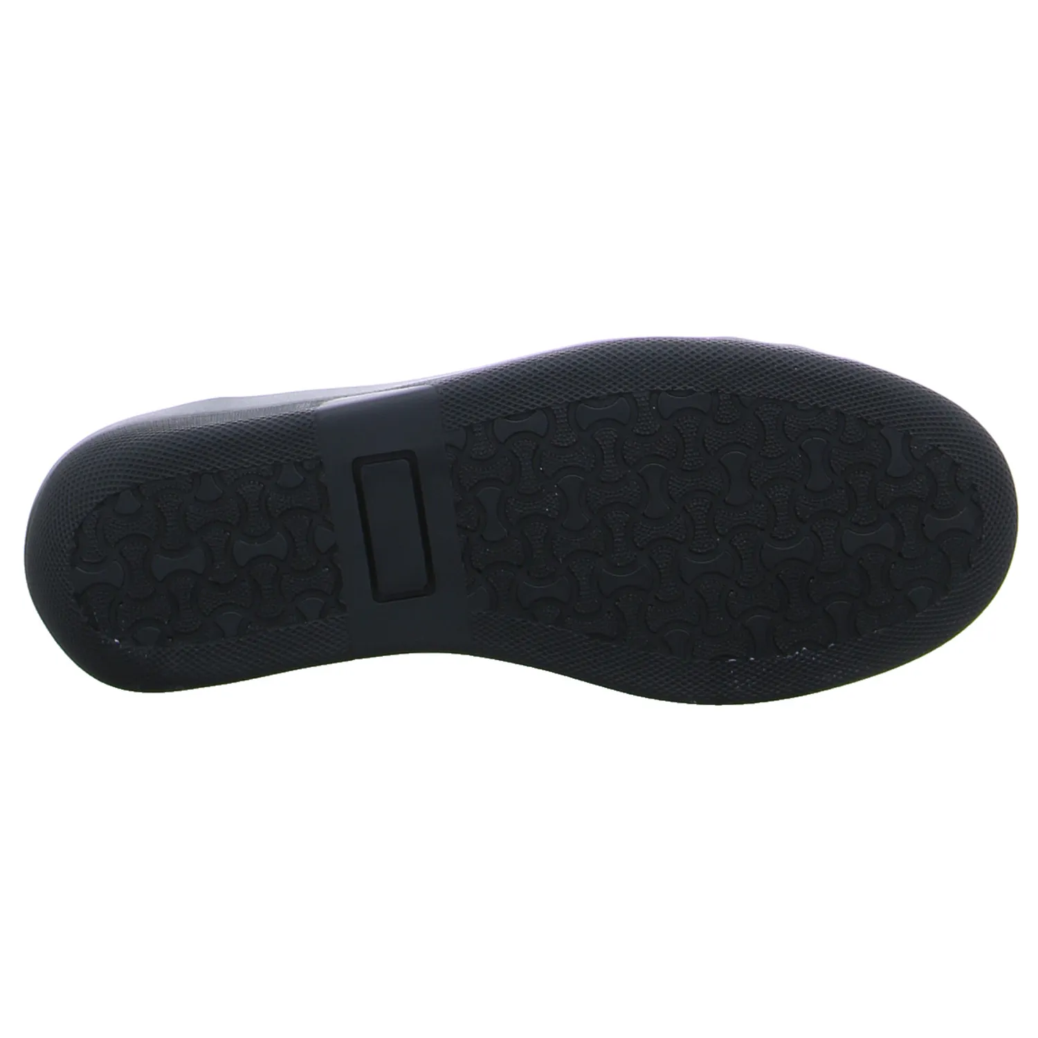VAN DER LAAN mit Wechselfussbett Comfort-Slipper Schwarz Leder VAN DER LAAN mit Wechselfussbett Comfort-Slipper Schwarz Leder
