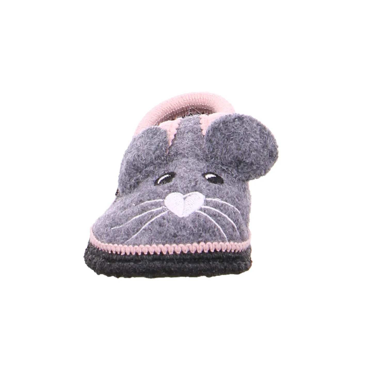BECK warmer Hausschuh Kinder-Winterhausschuh Grau Textil BECK warmer Hausschuh Kinder-Winterhausschuh Grau Textil