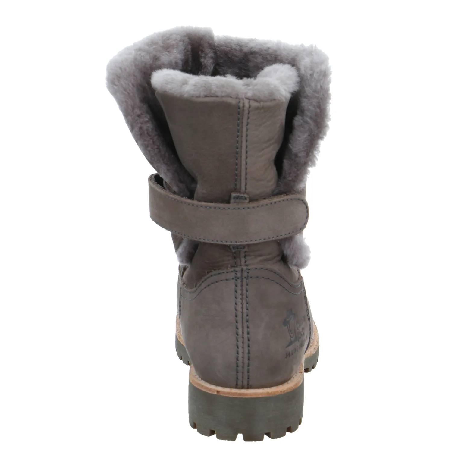 PANAMA JACK mit Lammfell - Innenfutter Stiefel Grau Leder PANAMA JACK mit Lammfell - Innenfutter Stiefel Grau Leder