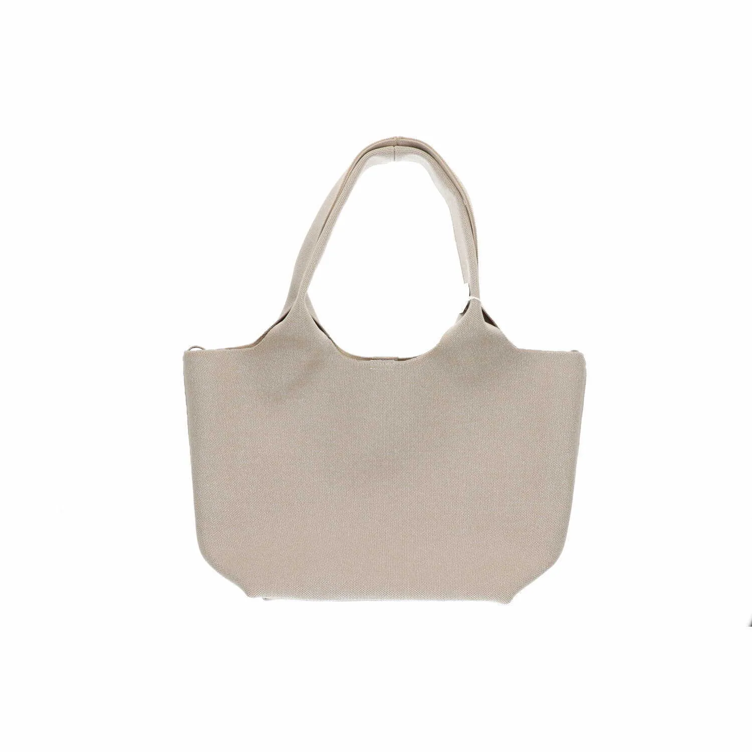 LA STRADA Sommertasche Beige Textil 